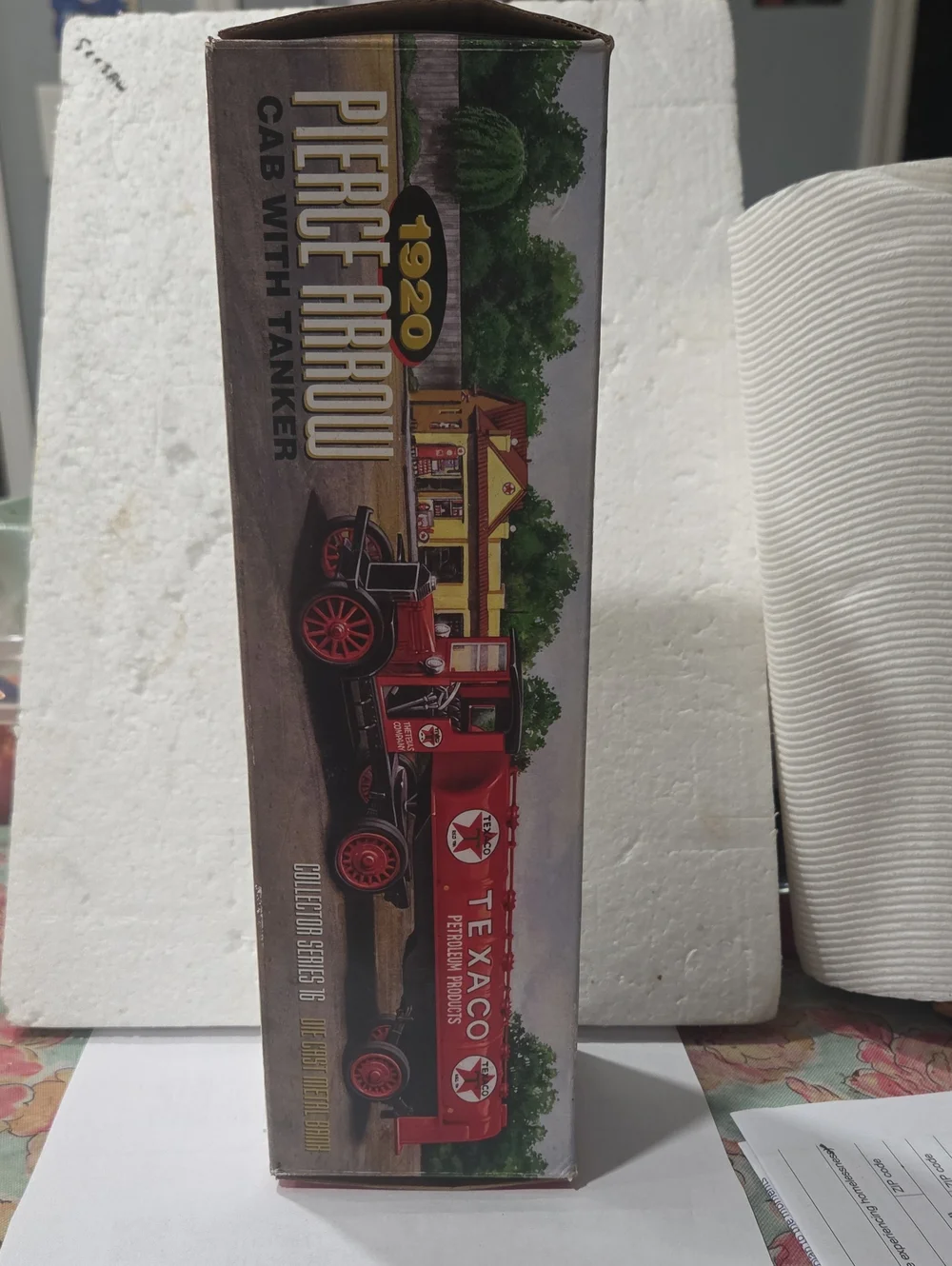 1920 Pierce-Arrow Tanker Toy Truck - Red
